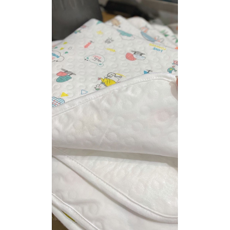 Tấm Lót Chống Thấm UNMEI 50x70cm Chính hãng Tiết kiệm - Hình ảnh 5