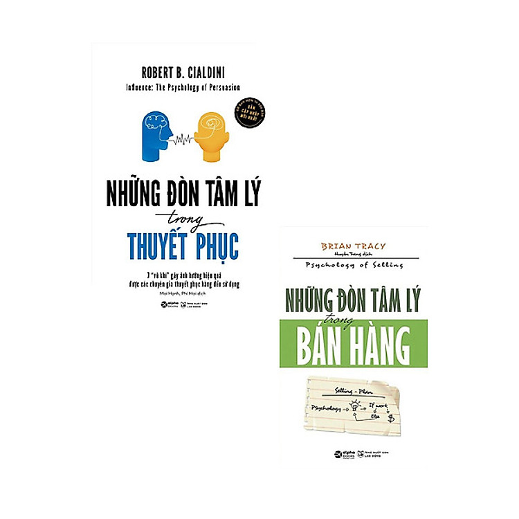 Combo Những Đòn Tâm Lý Trong Bán Hàng và Những Đòn Tâm Lý Trong Thuyết Phục ( Tặng Kèm Sổ Tay)