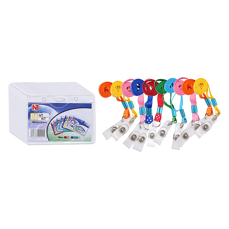 Bộ Bảng Tên Dây Lụa Chấm Bi (10 chiếc)