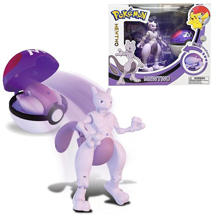 Đồ Chơi Bóng Pokemon Mewtwo ZC8905E Chính hãng Giá tốt - Hình ảnh 2