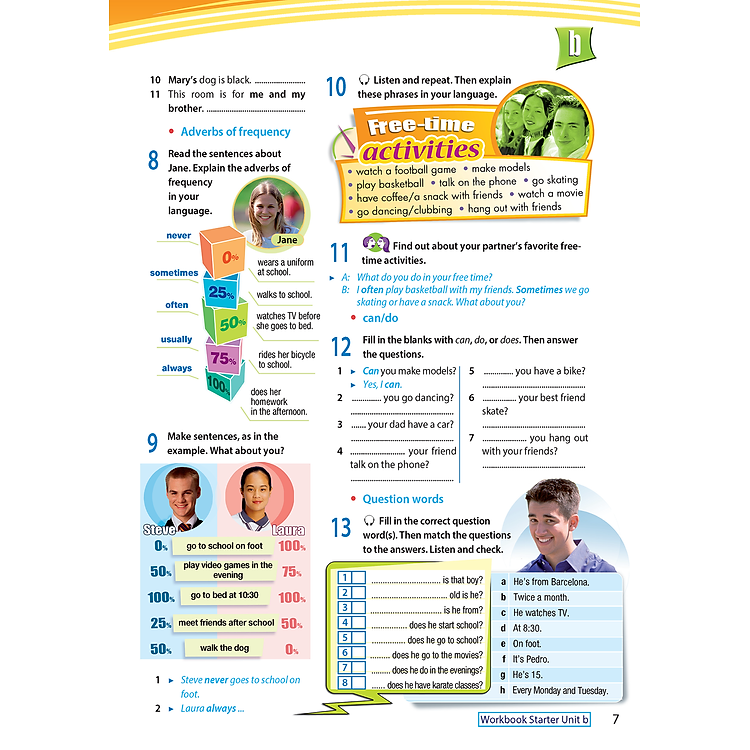 Achievers Grade 8 Student's Book with CLIL Book - Ảnh 7