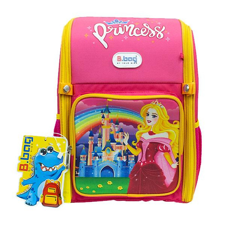 Ba Lô Chống Gù Adventure Box-Princess B-12-115 Hồng Vàng