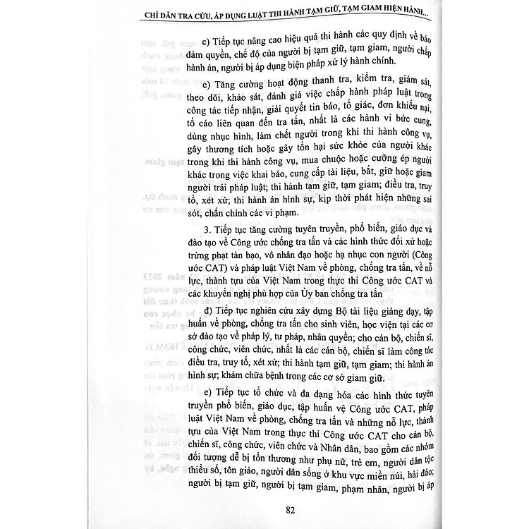 Chỉ dẫn tra cứu, áp dụng luật thi hành tạm giữ, tạm giam hiện hành - Ảnh 3