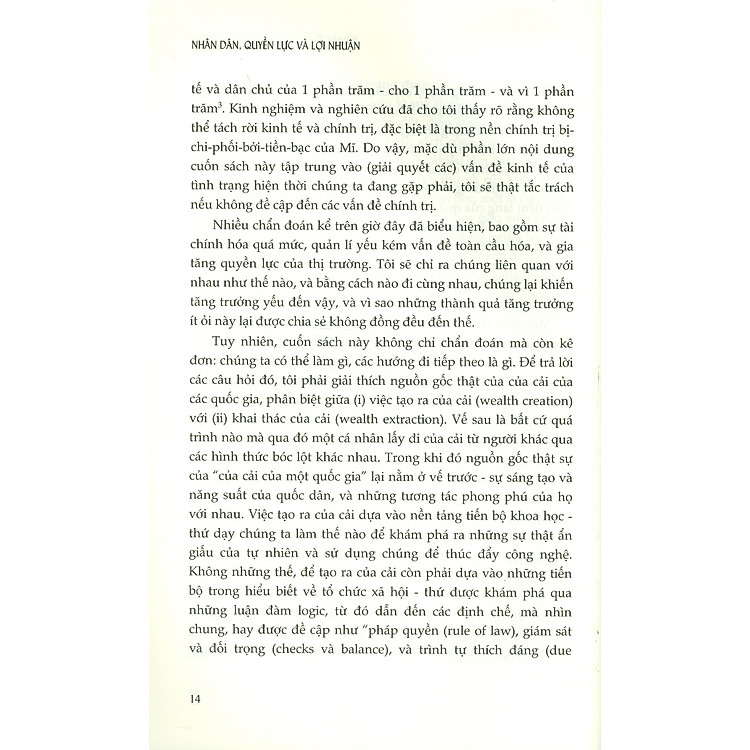Nhân Dân, Quyền Lực Và Lợi Nhuận - Chủ Nghĩa Tư Bản Tiến Bộ Cho Thời Kì Bất Mãn - Ảnh 7
