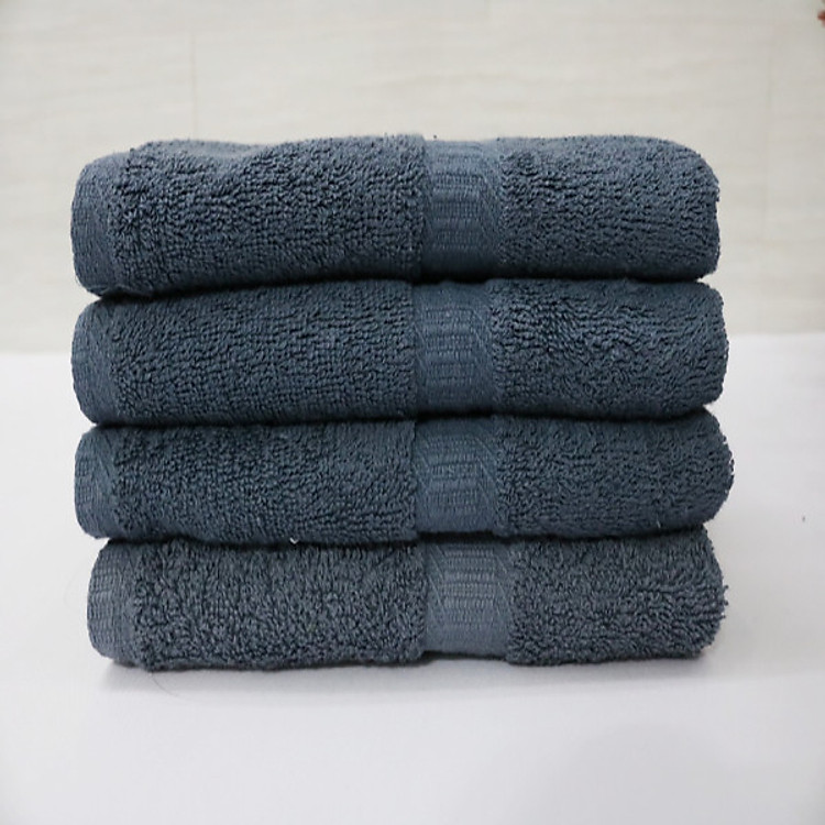 Khăn quấn tóc, khăn mặt SPA Nam Phong - 34x80 cm - màu xám