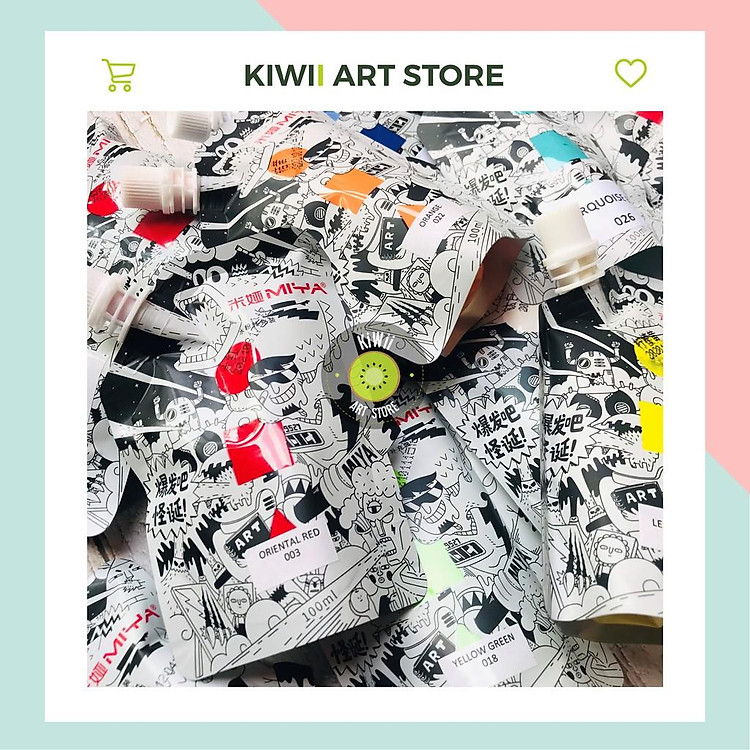 Màu Gouache HIMI MIYA dạng túi Refill 100ml