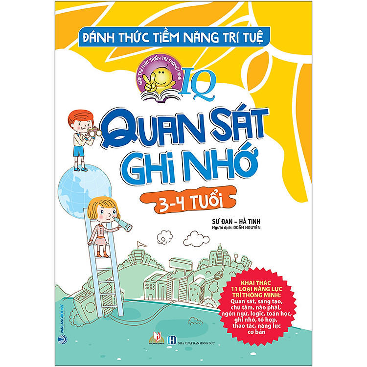 Đánh Thức Tiềm Năng Trí Tuệ – Quan Sát Ghi Nhớ (3-4 Tuổi)