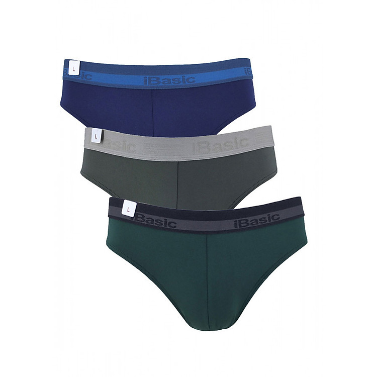 Combo 3 Chiếc Quần Lót Nam Tam Giác Thời Trang Ibasic PANM006