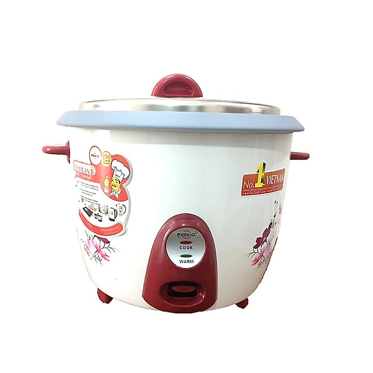 Nồi Cơm Điện Nắp Rời Chính Hãng PENGO 2.2 LÍT PG-722_900W - Hàng Chính Hãng