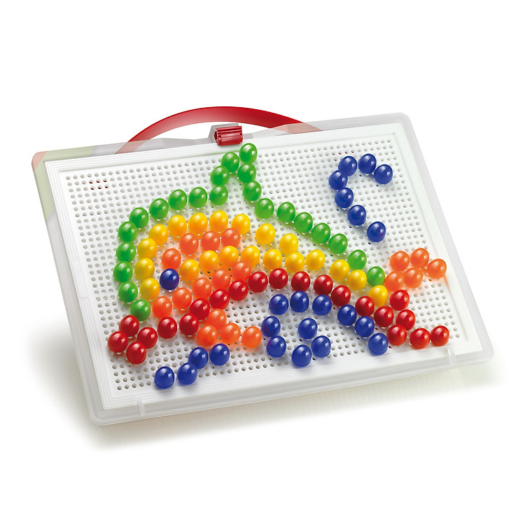 Đồ chơi xếp nút nhựa QUERCETTI 150 hạt Chính hãng Tiết kiệm - Hình ảnh 3