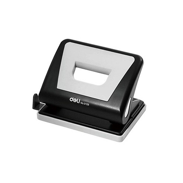 Đục Lỗ Deli 0105 - Màu Xám