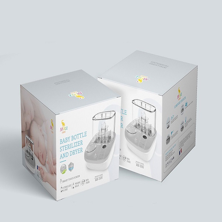 Máy tiệt trùng sấy khô Moaz Bebe Chính hãng Giá rẻ - Hình ảnh 3