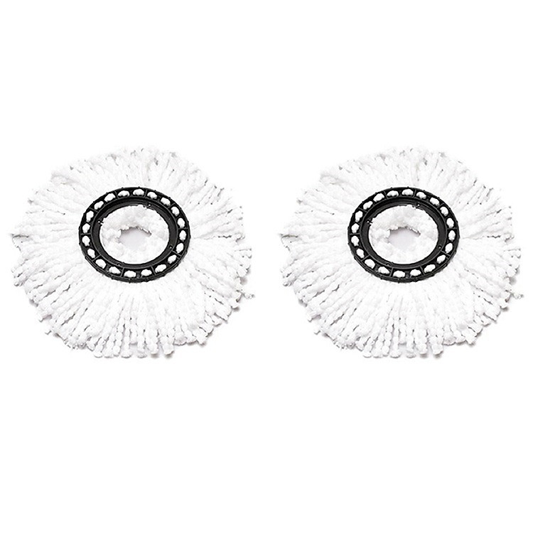 Combo 2 Bông Lau Sàn Nhà Sợi Microfiber Thấm Hút Nhanh Fujishi - Hàng Chính Hãng