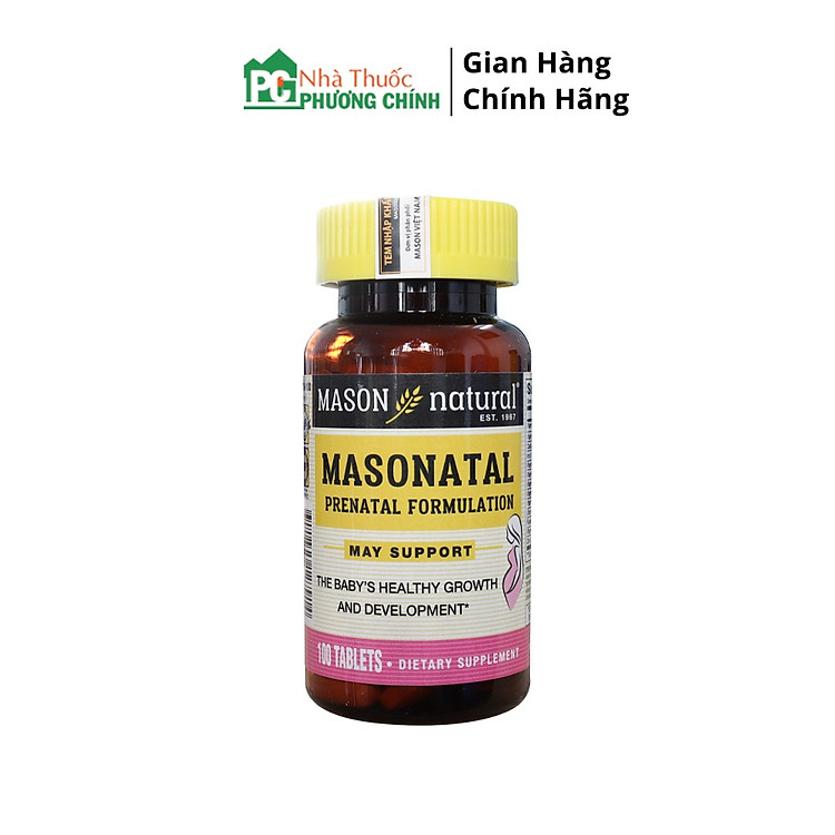 Mua Mua Vitamin Tổng Hợp Bà Bầu Mason Chính hãng Tiết kiệm - Hình ảnh 2
