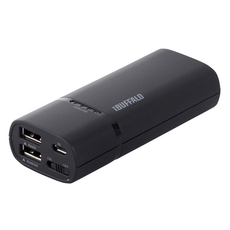 Sạc Dự Phòng Buffalo iBuffalo BSMPB04 2013 5200 mAh - Hàng Chính Hãng