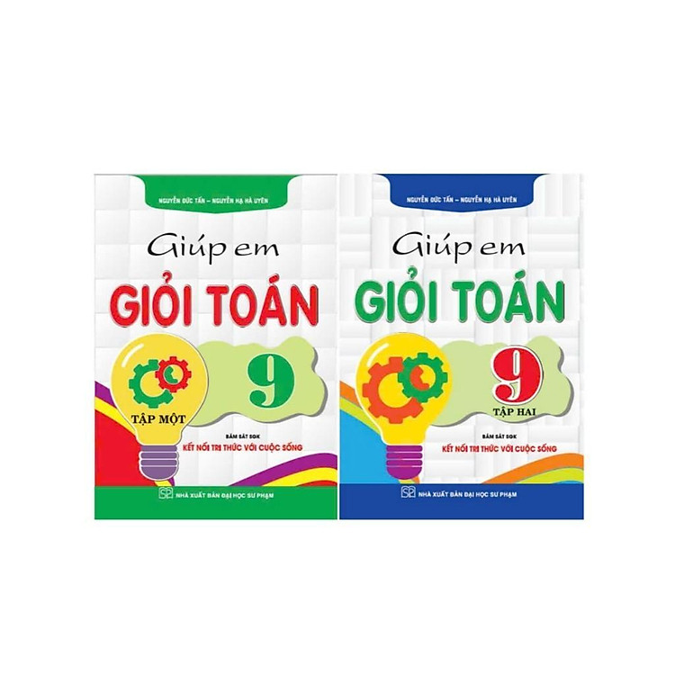 Sách - Giúp Em Giỏi Toán Lớp 9 - Combo 2 Tập - Bám Sát SGK Kết Nối Tri Thức Với Cuộc Sống - Hồng Ân