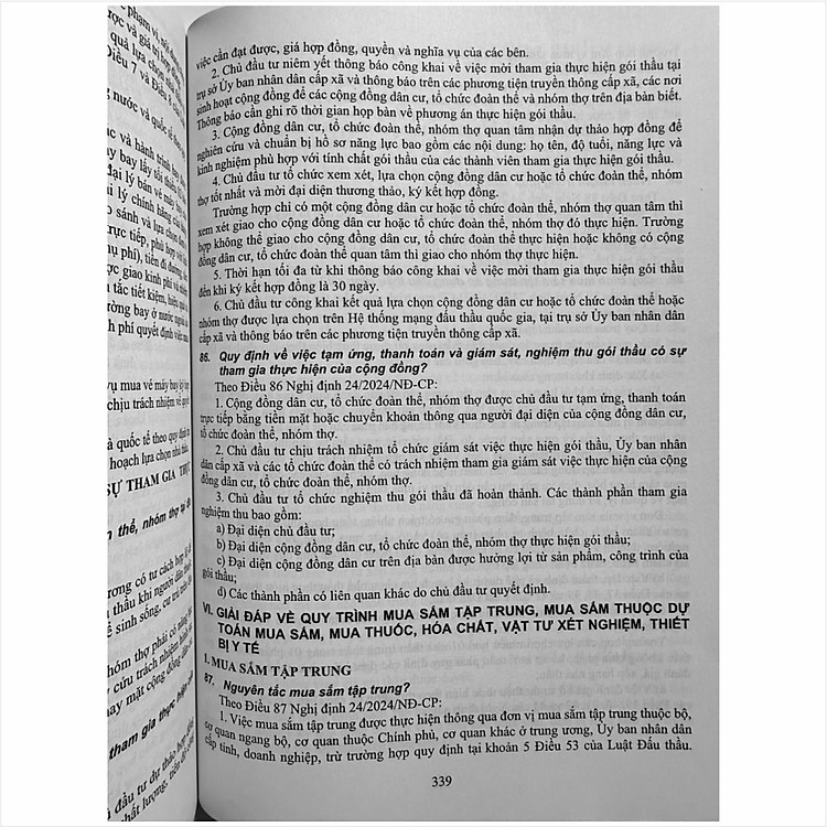 Luật Đấu Thầu và Các Văn Bản Hướng Dẫn Thi Hành - Giải Đáp Về Nghiệp Vụ Đấu Thầu theo Nghị Định số 24/2024/NĐ-CP (V2426D) - Ảnh 4