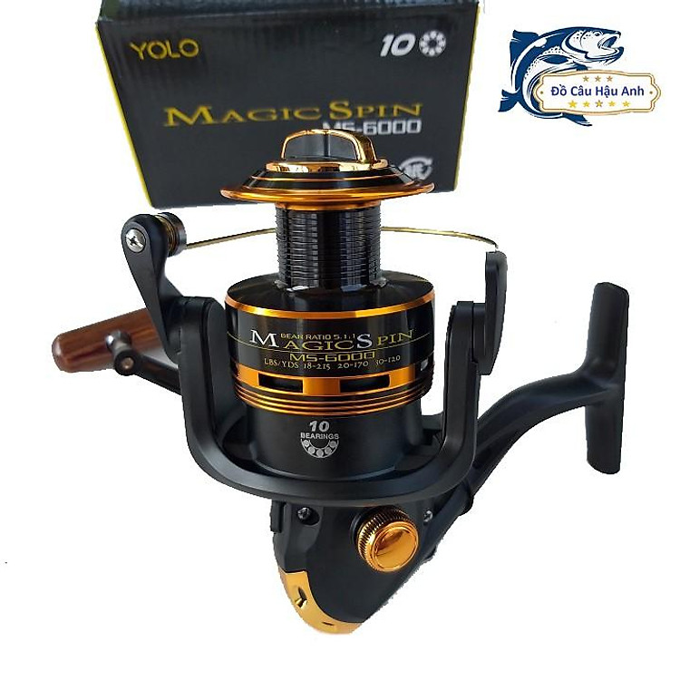 Máy Câu Cá Yolo Magic Spin Máy Câu Cá Cao Cấp Máy Câu Đứng Siêu Khỏe MC10