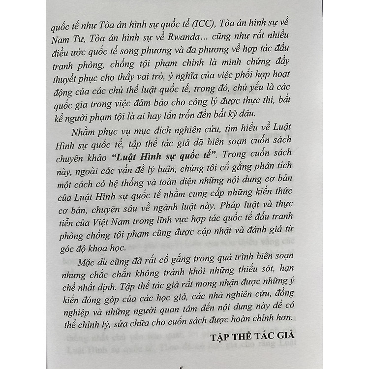 Luật Hình Sự Quốc Tế - Ảnh 5