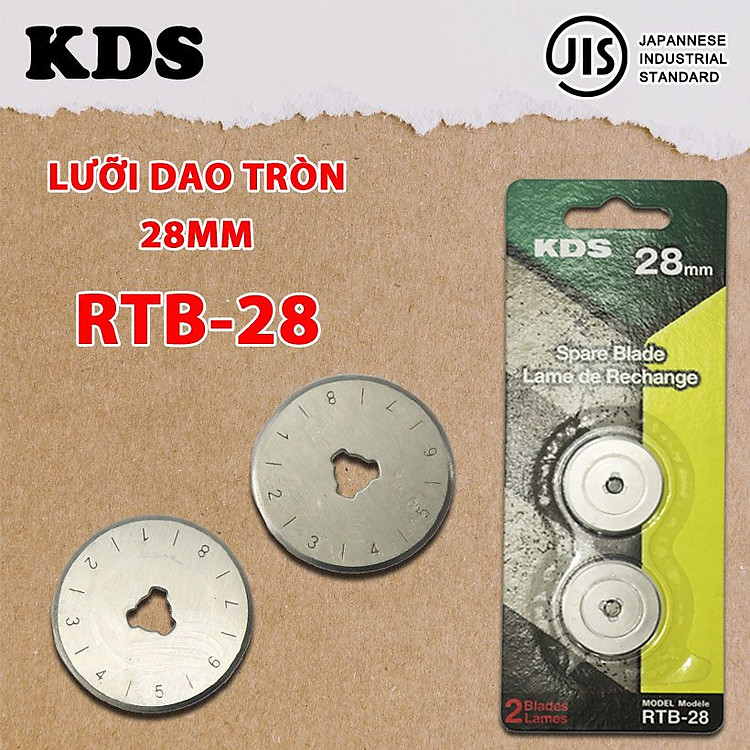 Lưỡi dao tròn Nhật Bản KDS 28mm