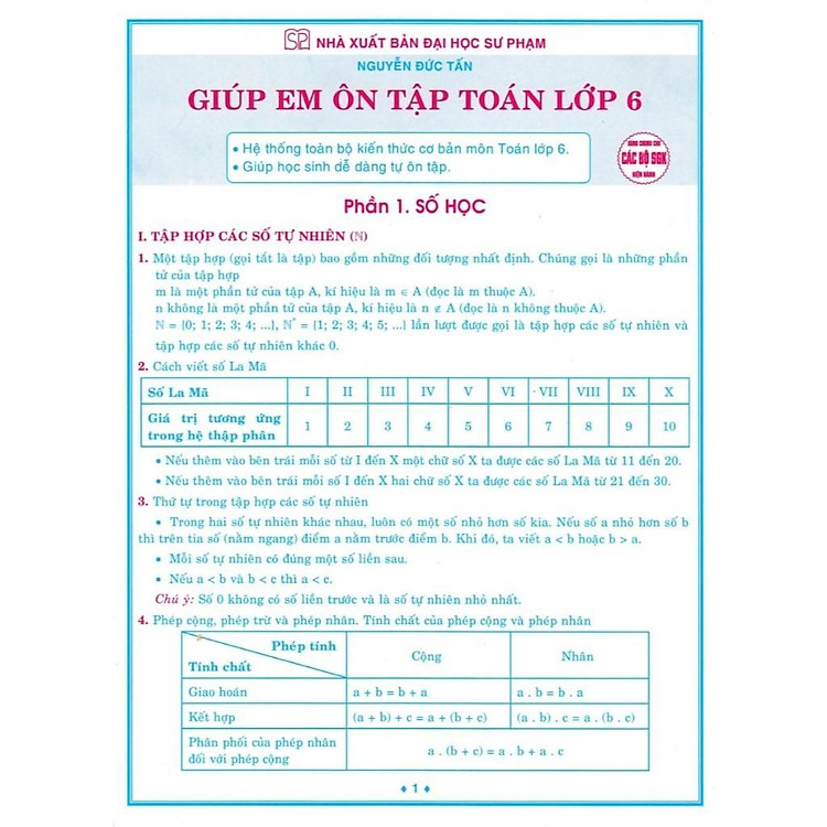 Giúp Em Ôn Tập Toán Lớp 6