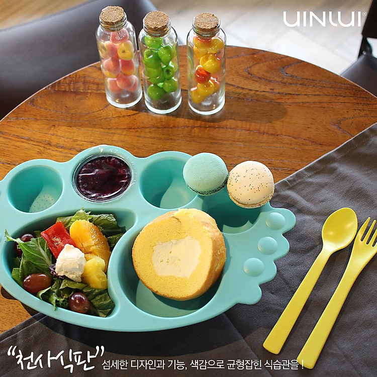 Mua Bộ thìa & dĩa ăn dặm UINLUI Chính hãng Giá tốt - Hình ảnh 5