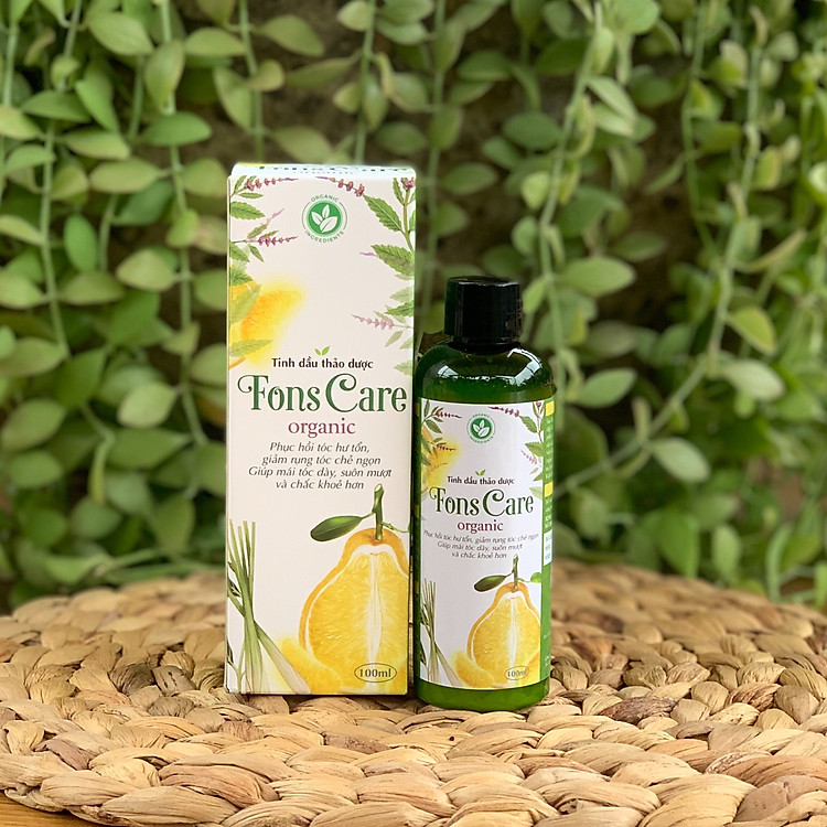 Tinh dầu bưởi xịt tóc, chăm sóc và kích thích mọc tóc Fons Care - Xịt Dưỡng Tóc Dài & Dày Đen Óng, Giúp Tóc Chắc Khỏe, Mượt Mà 100ml