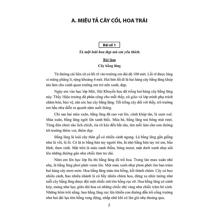 Tuyển Chọn Những Bài Văn Miêu Tả 5 - Ảnh 4