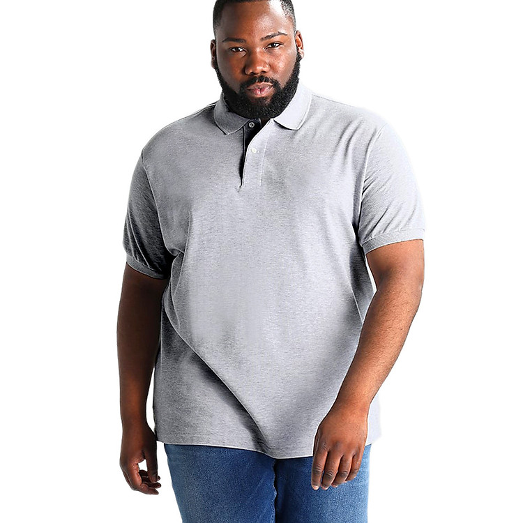 Áo thun nam PiGo big size trên 80kg chất mát cao cấp PB01