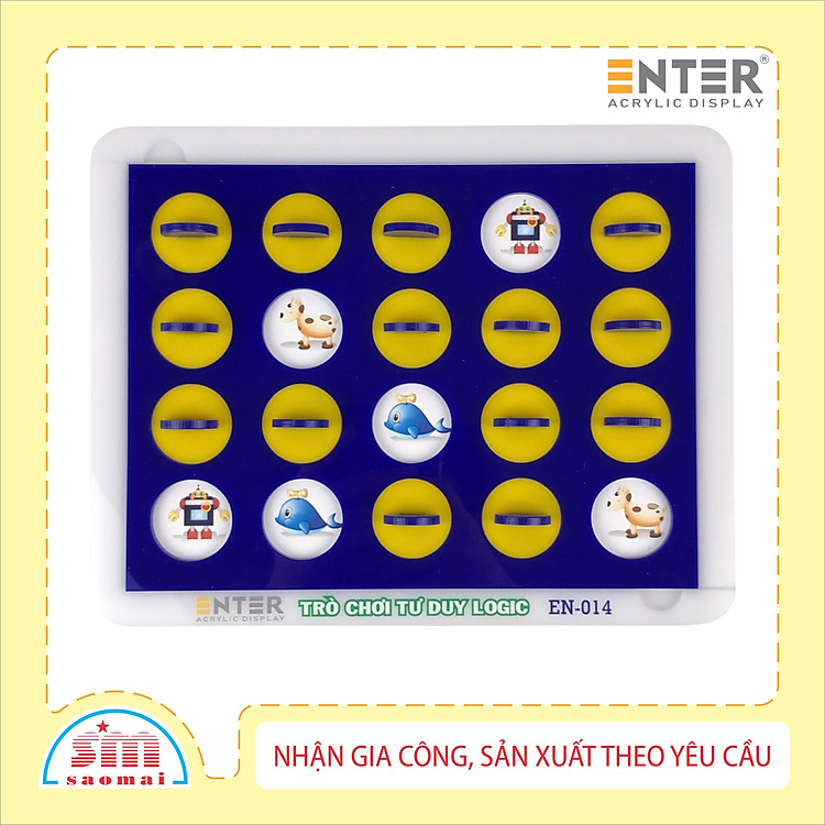 Trò chơi tư duy Logic ENTER-014 Chính hãng Giá rẻ - Hình ảnh 2