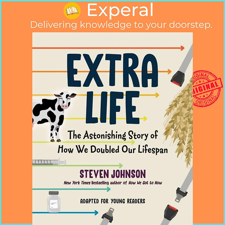 Sách - Extra Life (Young Readers Adaptation) - The Astonishing Story of How We by Steven (UK edition, hardcover)