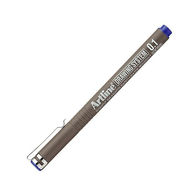 Bút Vẽ Kỹ Thuật 0.1mm Artline EK-231-BL (Màu Xanh Dương)