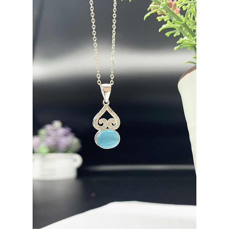 Dây chuyền bạc nữ trang sức bạc Ý S925 Bạc Xinh Huệ Ngân YYDZ135
