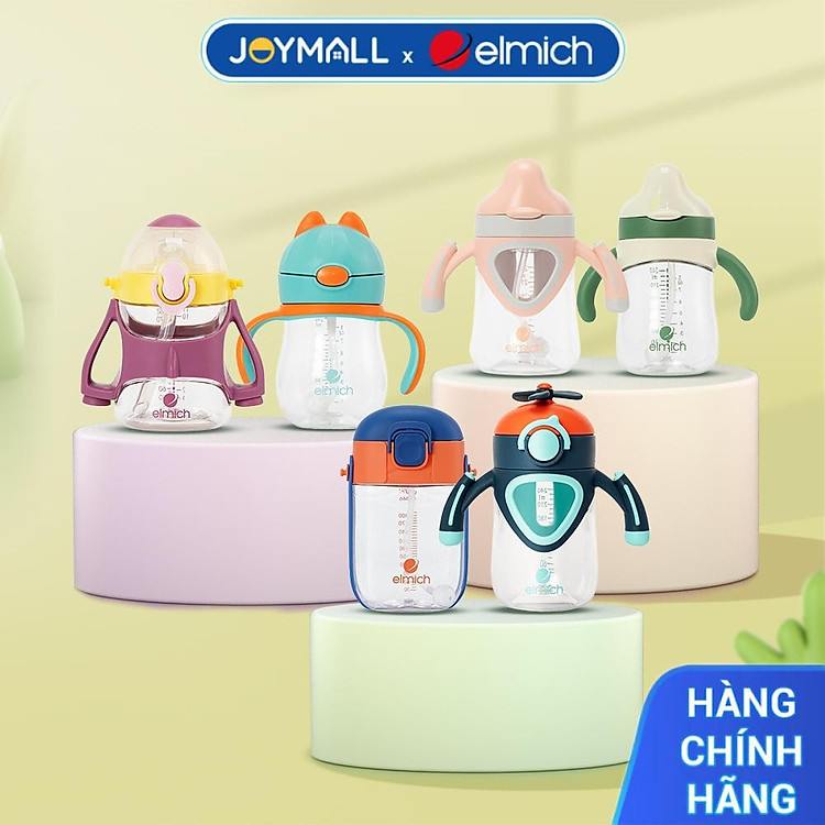 Mua Bình tập uống Elmich BabyCare 240ml Giá tốt