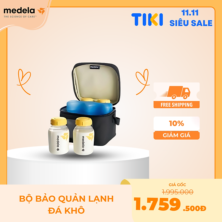 Tham Khảo tại ConCung: Bộ bảo quản lạnh đá khô Medela , nhận ngay nhiều Ưu đãi