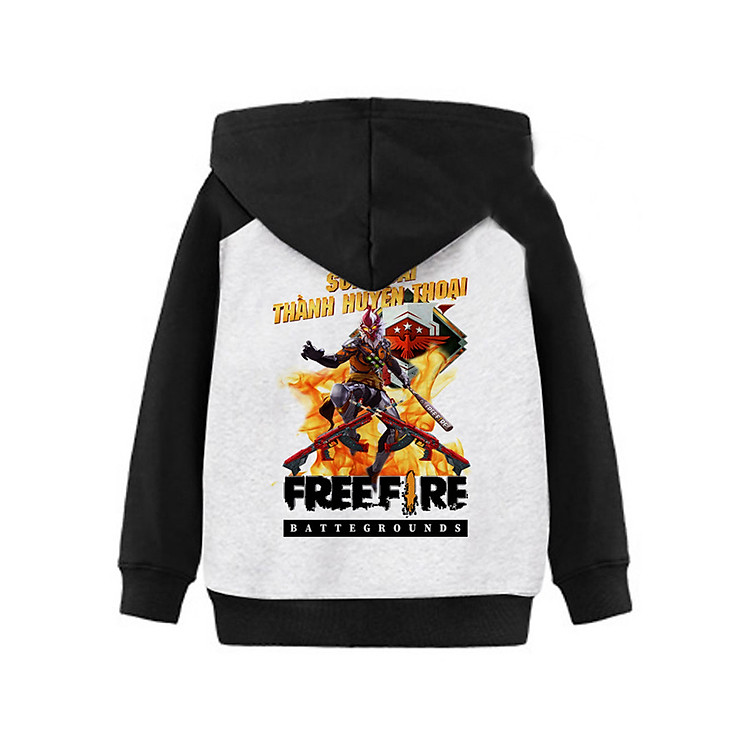 Áo Khoác Chống Nắng Trẻ Em Mẫu Free Fire Chiến Binh Cực Đẹp Mới
