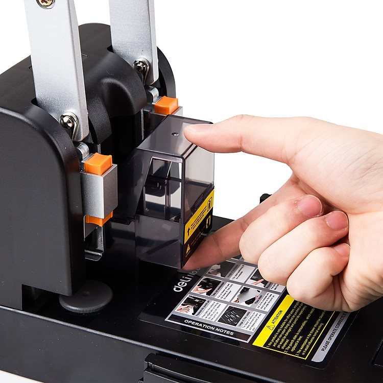 Máy đục lỗ đại Deli (150 tờ) - Ảnh 7