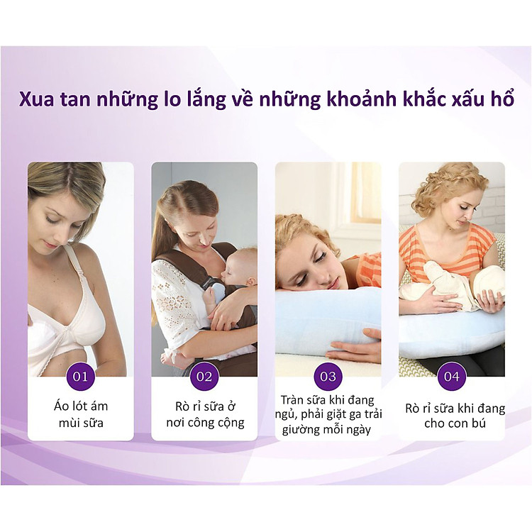 Miếng Lót Thấm Sữa 150ML KUKU - 30PCS Tiết kiệm - Hình ảnh 2