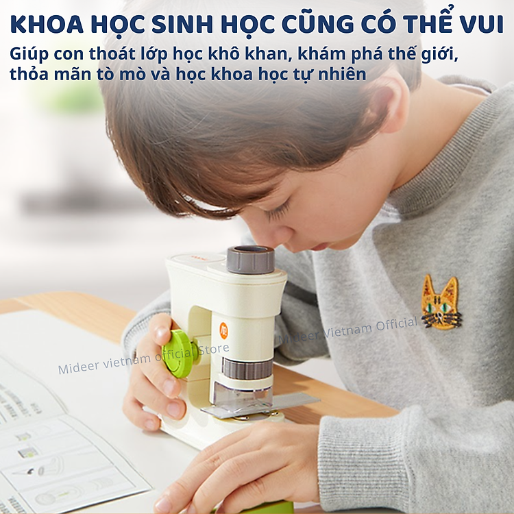 Mua Kính hiển vi mini Mideer cho bé Chính hãng Giá tốt - Hình ảnh 3