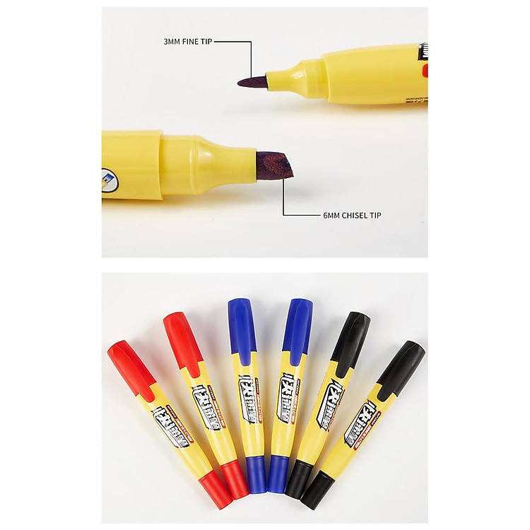 Bút Marker Đánh Dấu Kho Nhanh (12 cây) - Ảnh 6