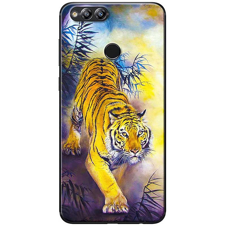 Ốp lưng dành cho Honor 7x mẫu Hổ , mặt trăng