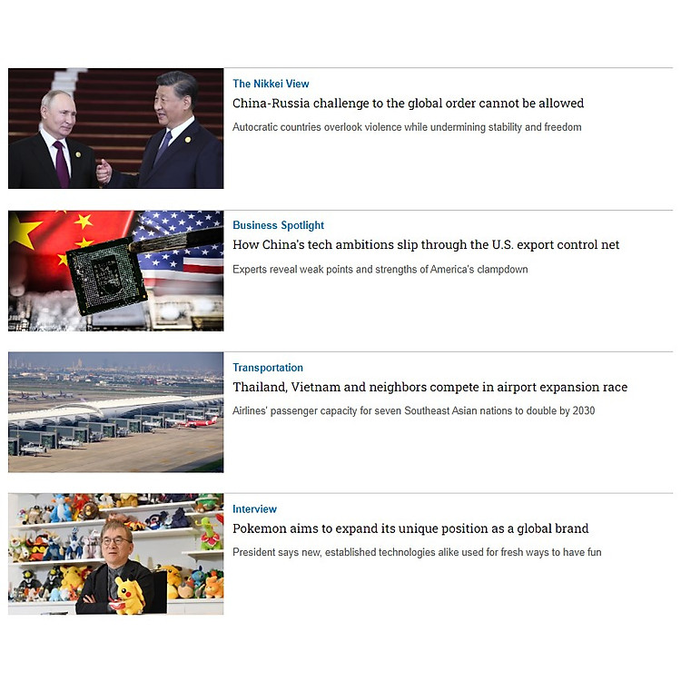 Tạp chí Tiếng Anh - Nikkei Asia 2023: kỳ 43: BETTER TOGETHER - Ảnh 3