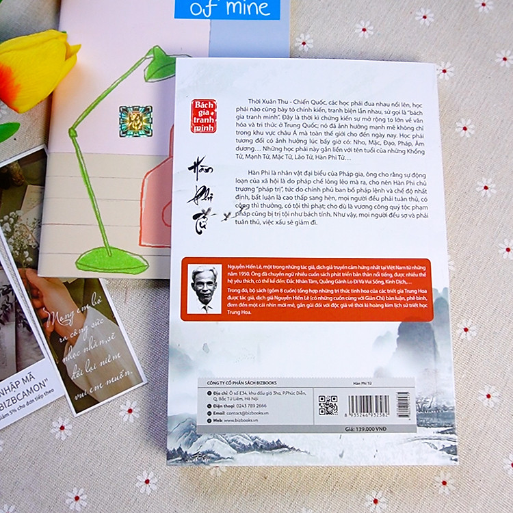 Hàn Phi Tử - Nguyễn Hiến Lê (Tuyển Tập Bách Gia Tranh Minh) - Ảnh 7