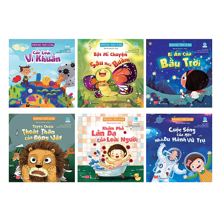 Combo 6 Quyển Khoa Học Thật Là Vui