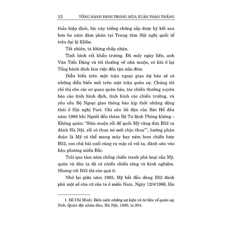 Tổng hành dinh trong mùa xuân toàn thắng - Hồi ức - Ảnh 6