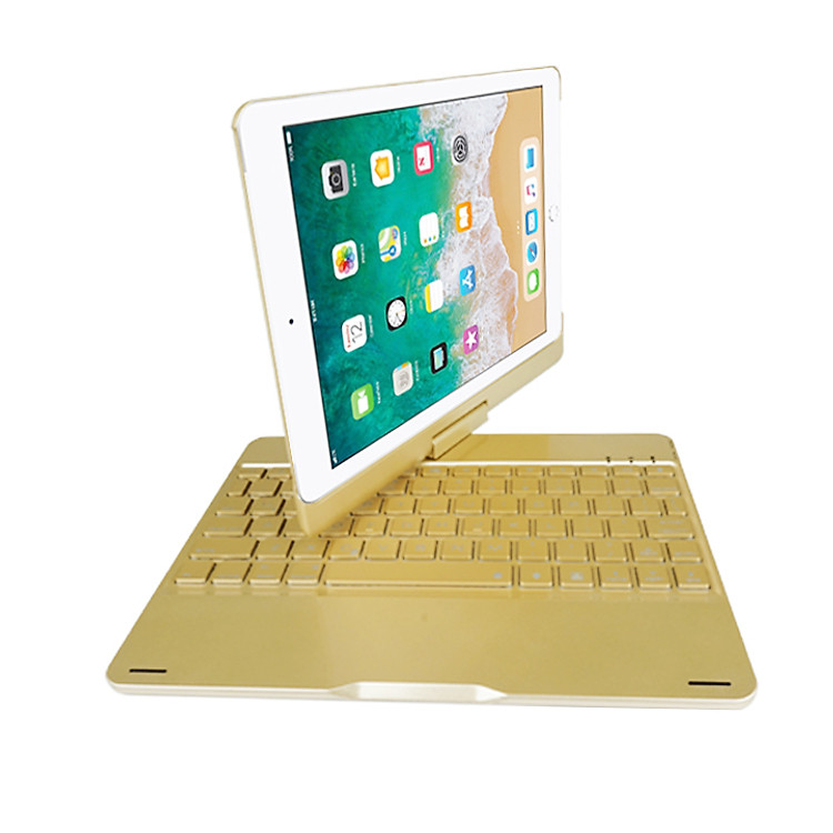 Bàn Phím Bluetooth F180 Cho Ipad Air, Air 2, ipad Pro 9.7, IPad New 2018 PKCB SF105 Gold - Hàng Chính Hãng