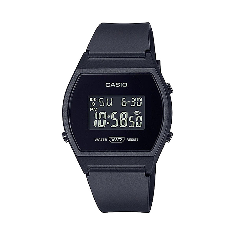 Đồng hồ nữ dây nhựa Casio Standard chính hãng LW-204-1BDF