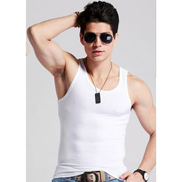 Áo thun ba lỗ cổ tròn nam UB05
