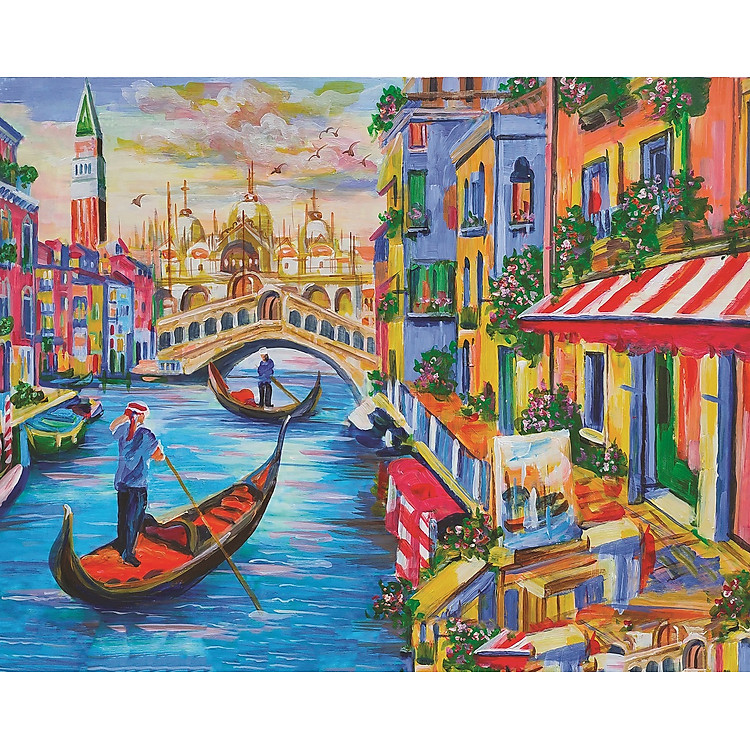 Bộ Tranh Xếp Hình Venice 500 Mảnh Chính hãng Giá tốt - Hình ảnh 2