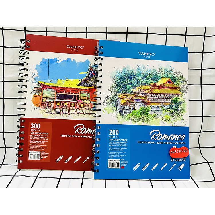 Sổ Vẽ Lò Xo Đa Năng A4-A5 (20 tờ) - Ảnh 6